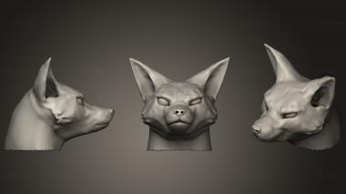 3D model Cheeky Fox Head (STL)